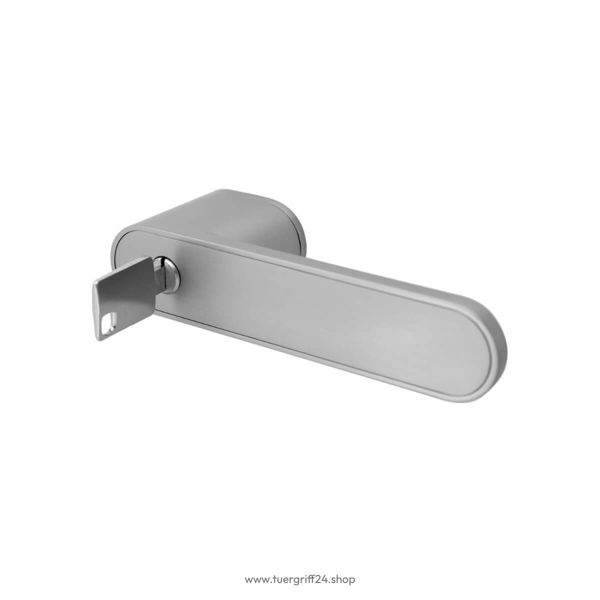 Türgriff Minimo R Edelstahl finish von Griffwelt - Tuergriff24.shop