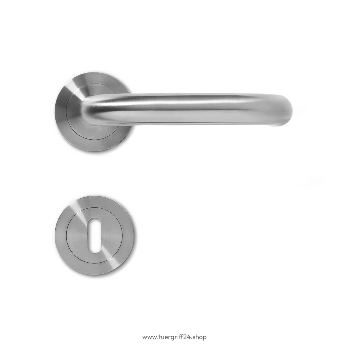 Türgriff Monza Edelstahl matt von Griffwelt - Tuergriff24.shop