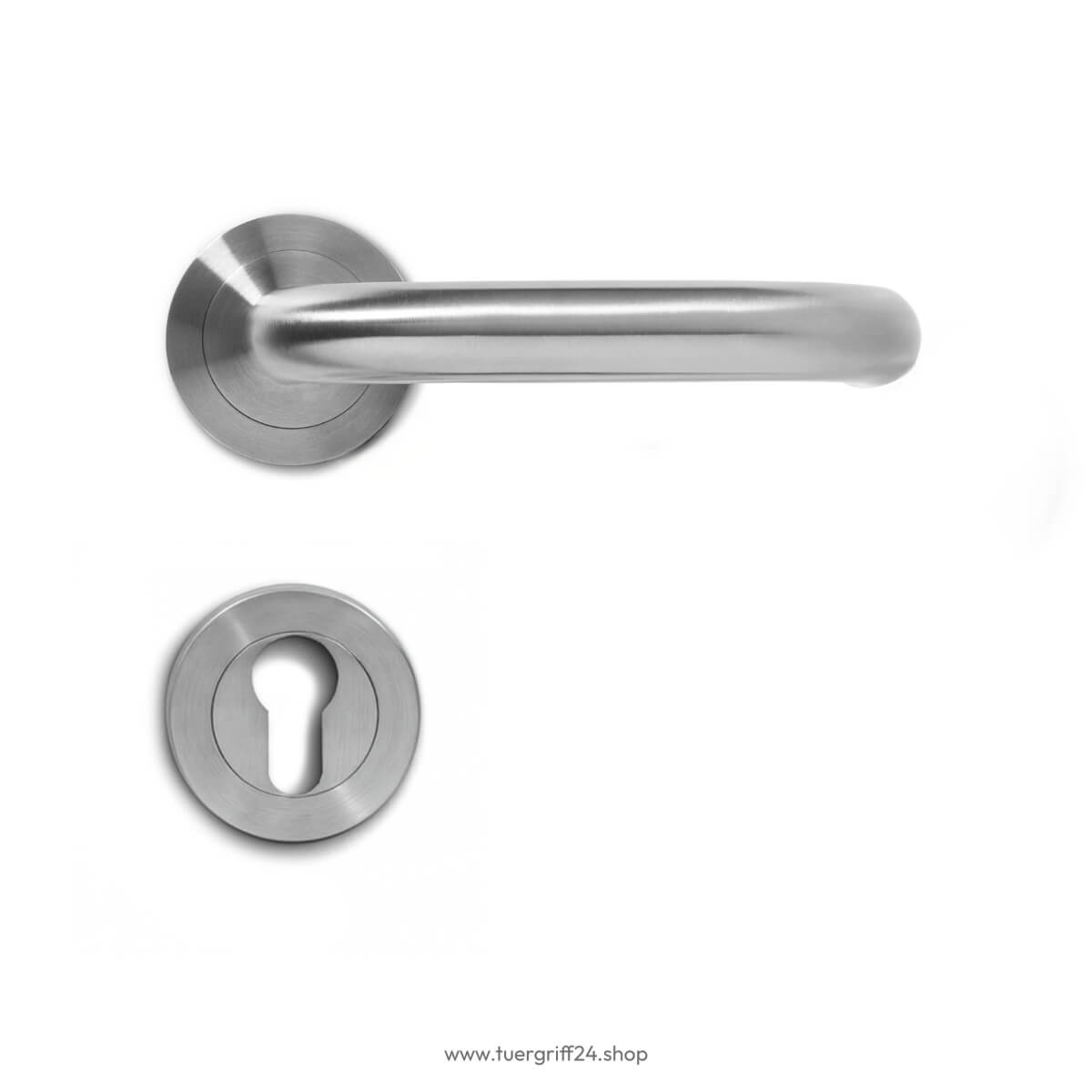 Türgriff Monza Edelstahl matt von Griffwelt - Tuergriff24.shop