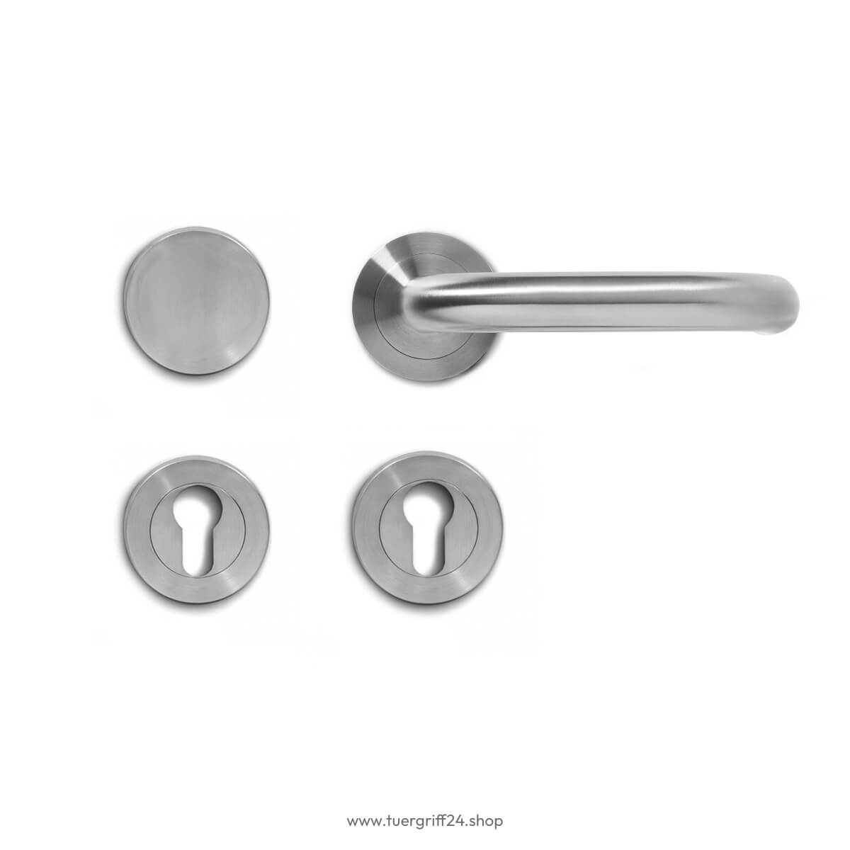 Türgriff Monza Edelstahl matt von Griffwelt - Tuergriff24.shop