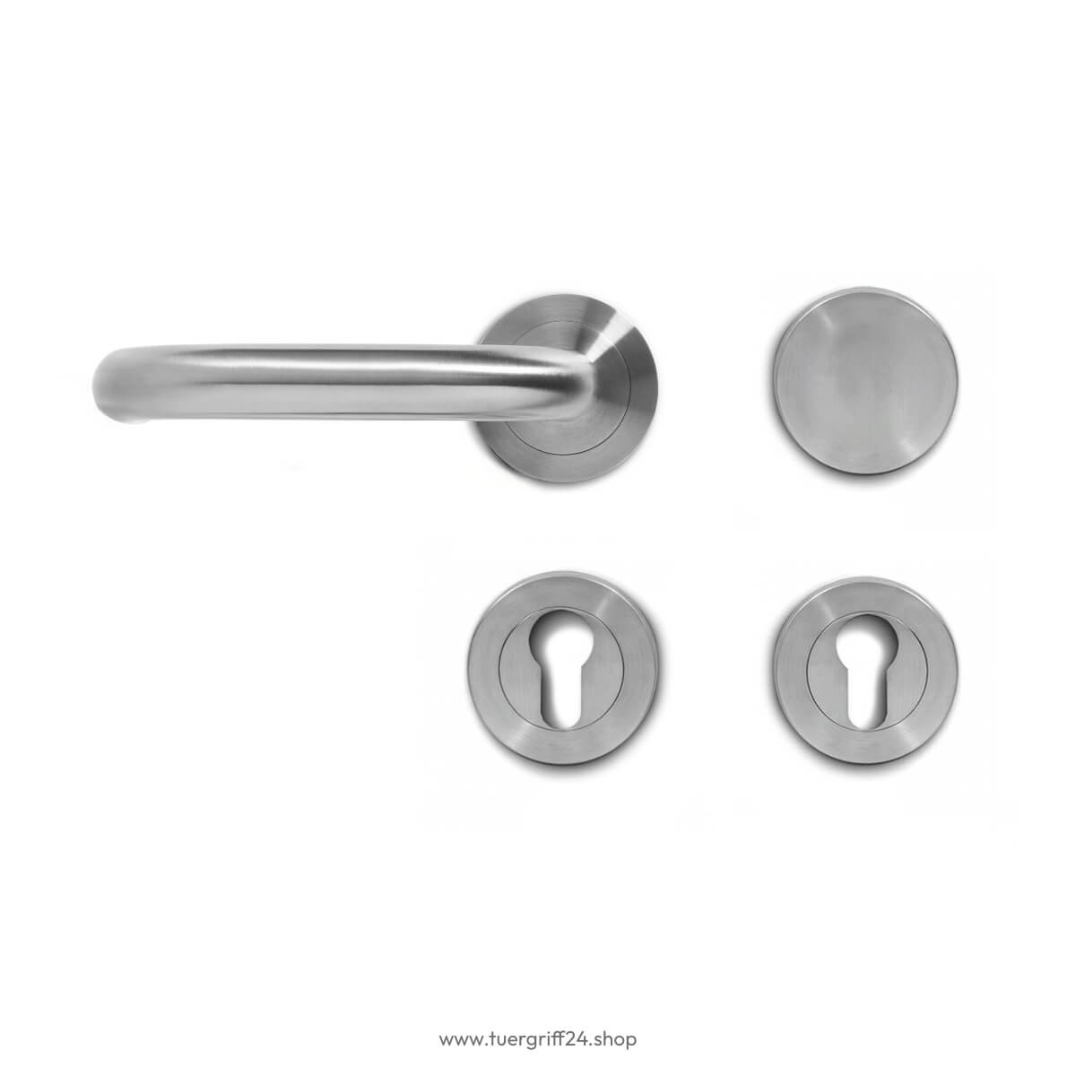 Türgriff Monza Edelstahl matt von Griffwelt - Tuergriff24.shop