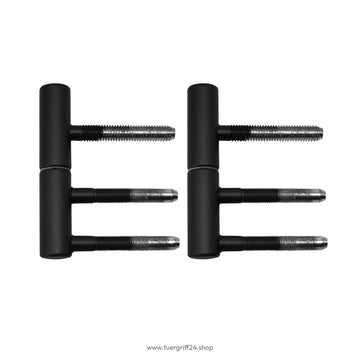 Türband 2 tlg. für Holzzargen Schwarz - Tuergriff24.shop