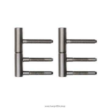 Türband 2 tlg. für Holzzargen Schwarz - Tuergriff24.shop