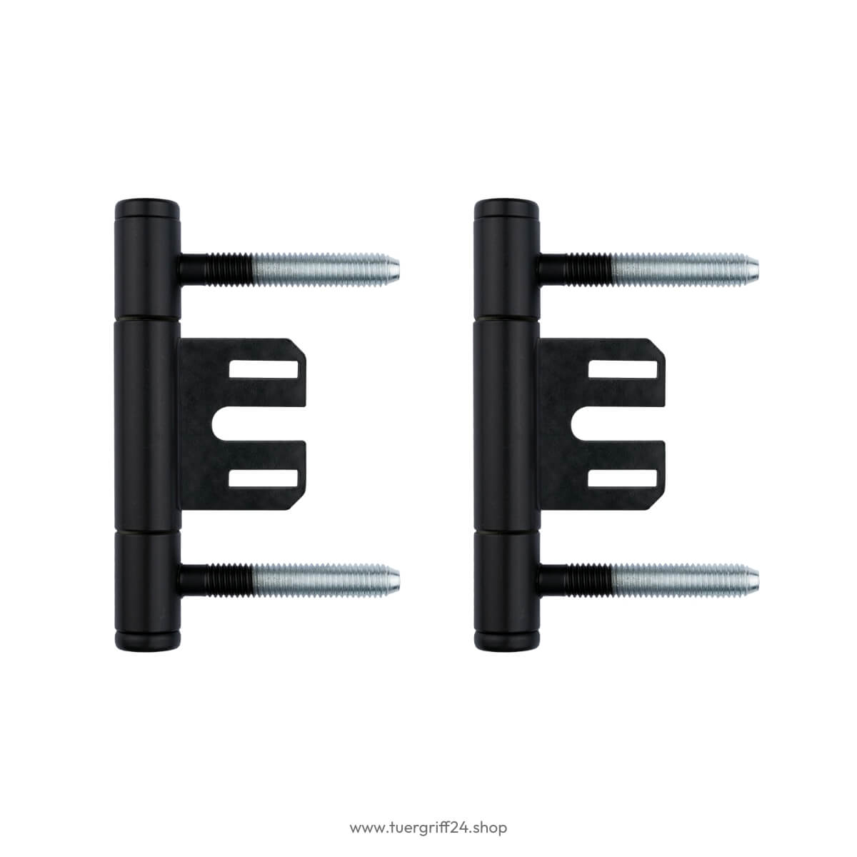 Türband 3tlg. für Stahlzarge Tiefschwarz - Tuergriff24.shop