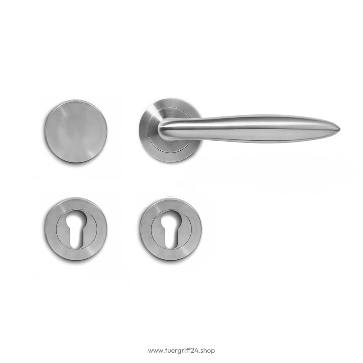 Türgriff Ancona Edelstahl matt von Griffwelt - Tuergriff24.shop