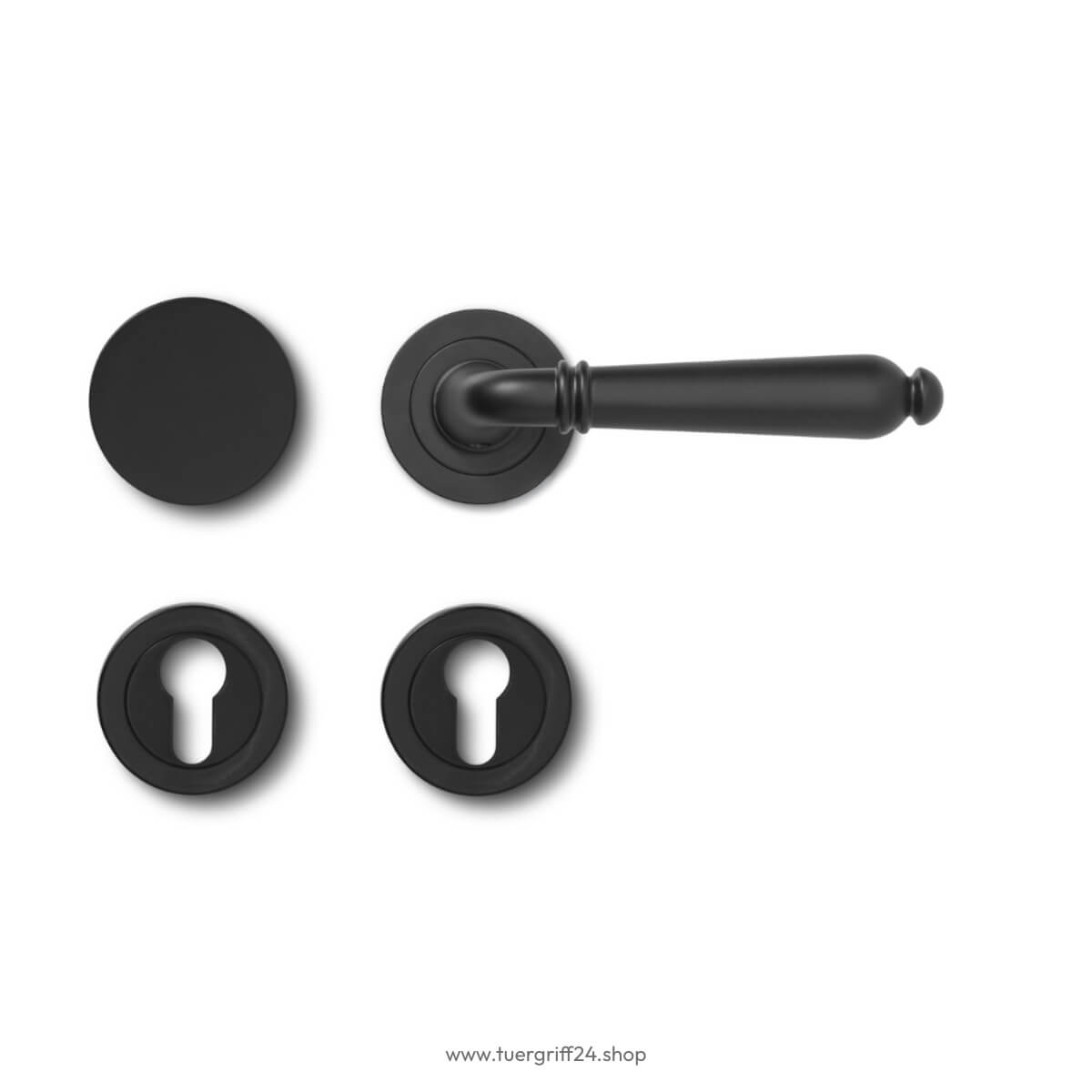 Türgriff Bologna Nikel matt von Griffwelt - Tuergriff24.shop