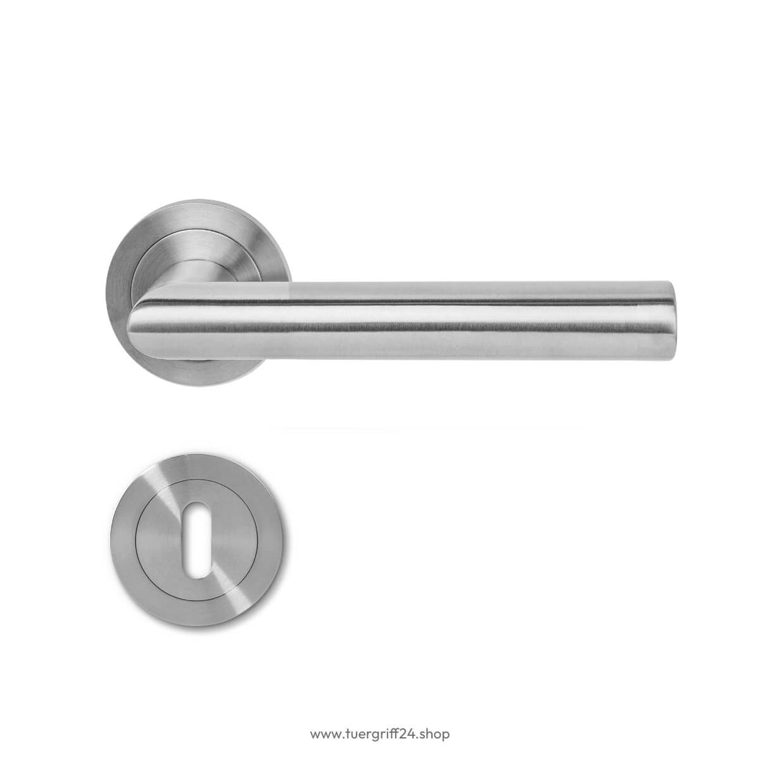 Türgriff Trento Edelstahl matt von Griffwelt - Tuergriff24.shop