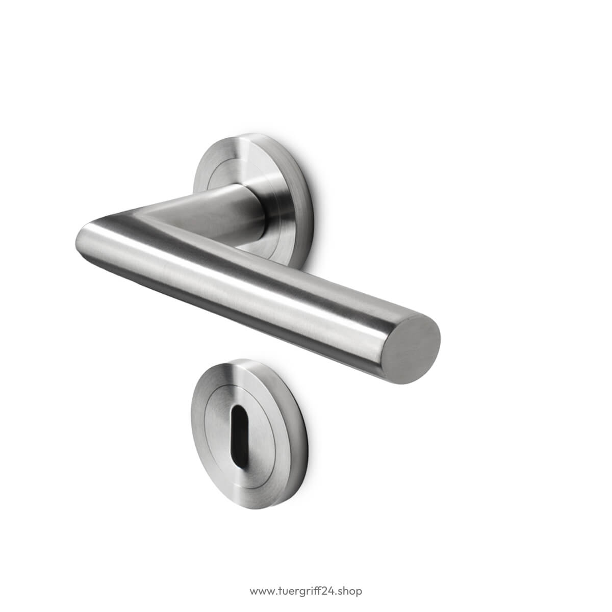 Türgriff Trento Edelstahl matt von Griffwelt - Tuergriff24.shop