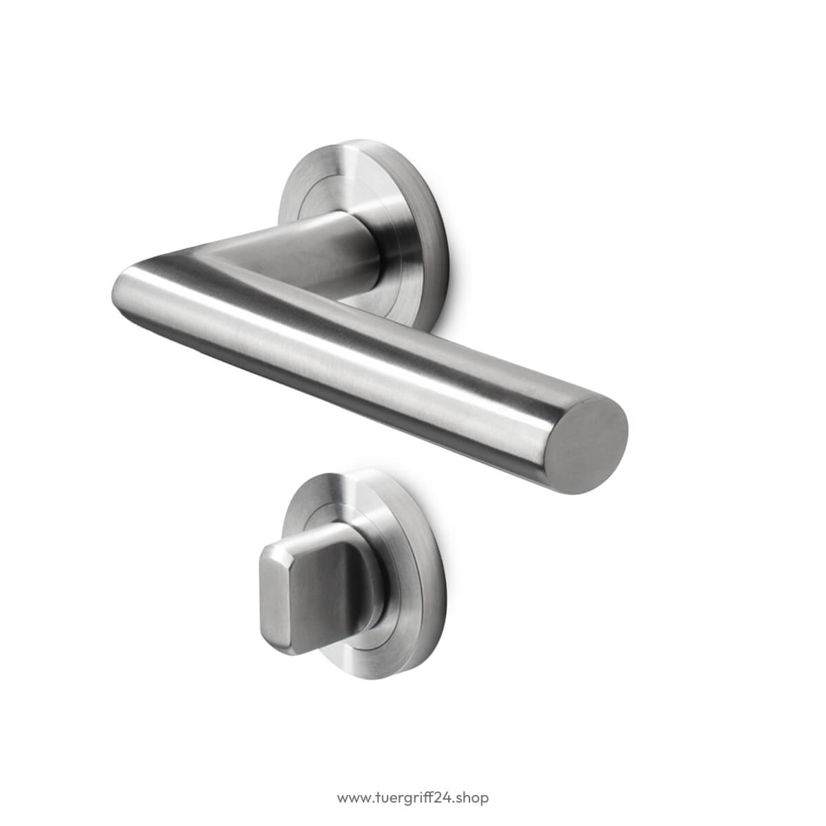 Türgriff Trento Edelstahl matt von Griffwelt - Tuergriff24.shop