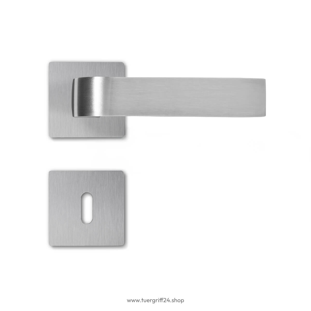 Türgriff Amalfi Flat Square Edelstahl von Griffwelt - Tuergriff24.shop