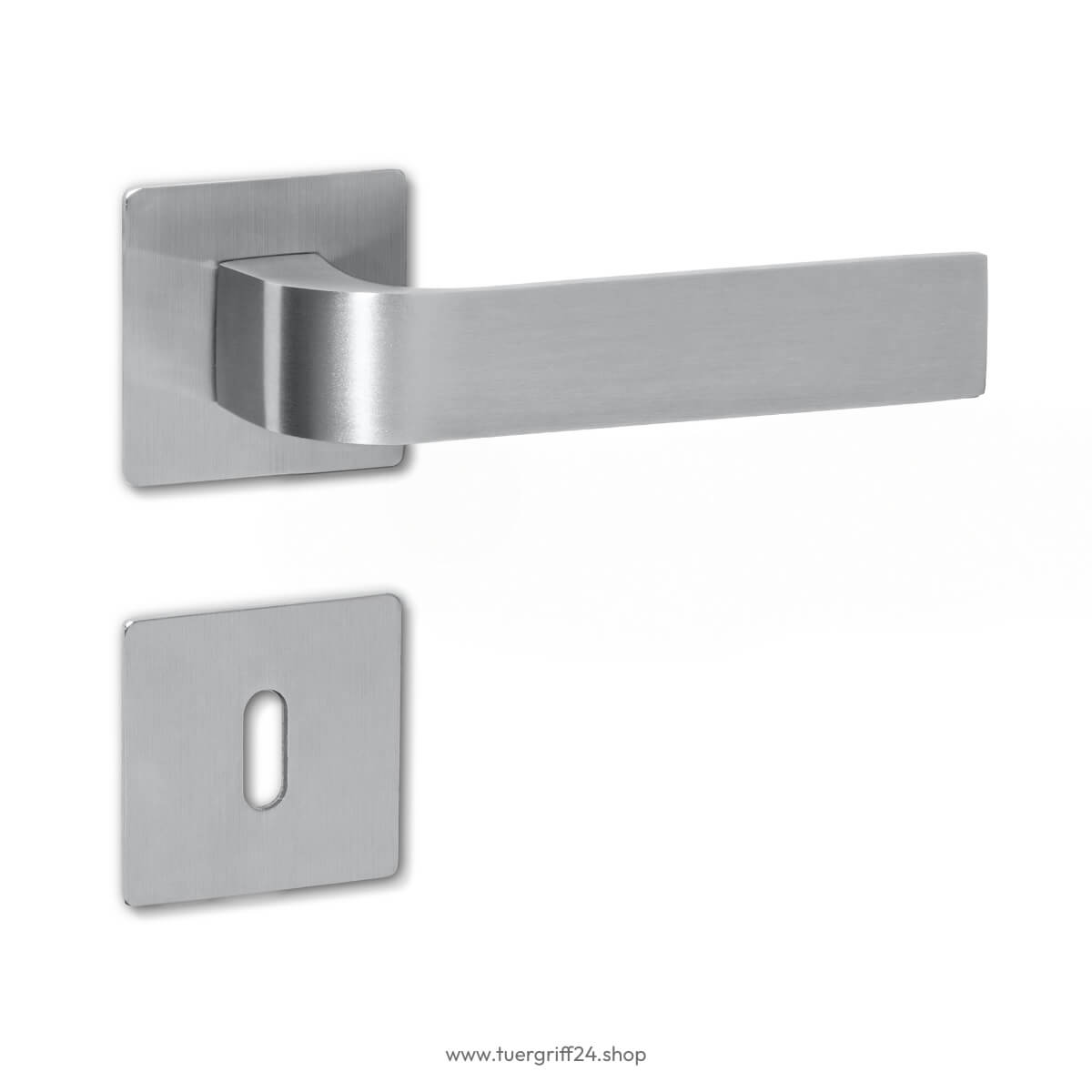 Türgriff Amalfi Flat Square Edelstahl von Griffwelt - Tuergriff24.shop