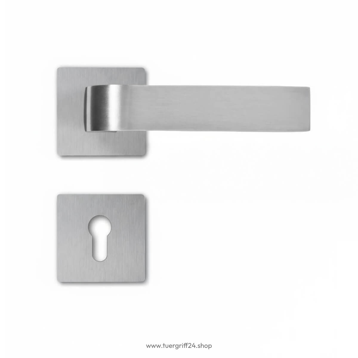 Türgriff Amalfi Flat Square Edelstahl von Griffwelt - Tuergriff24.shop