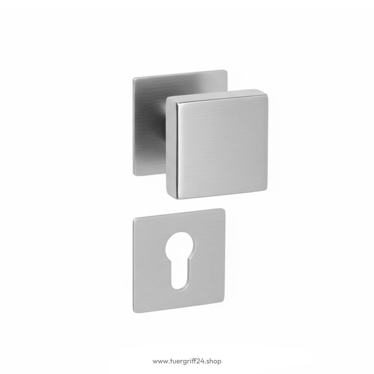 Türgriff Amalfi Flat Square Edelstahl von Griffwelt - Tuergriff24.shop