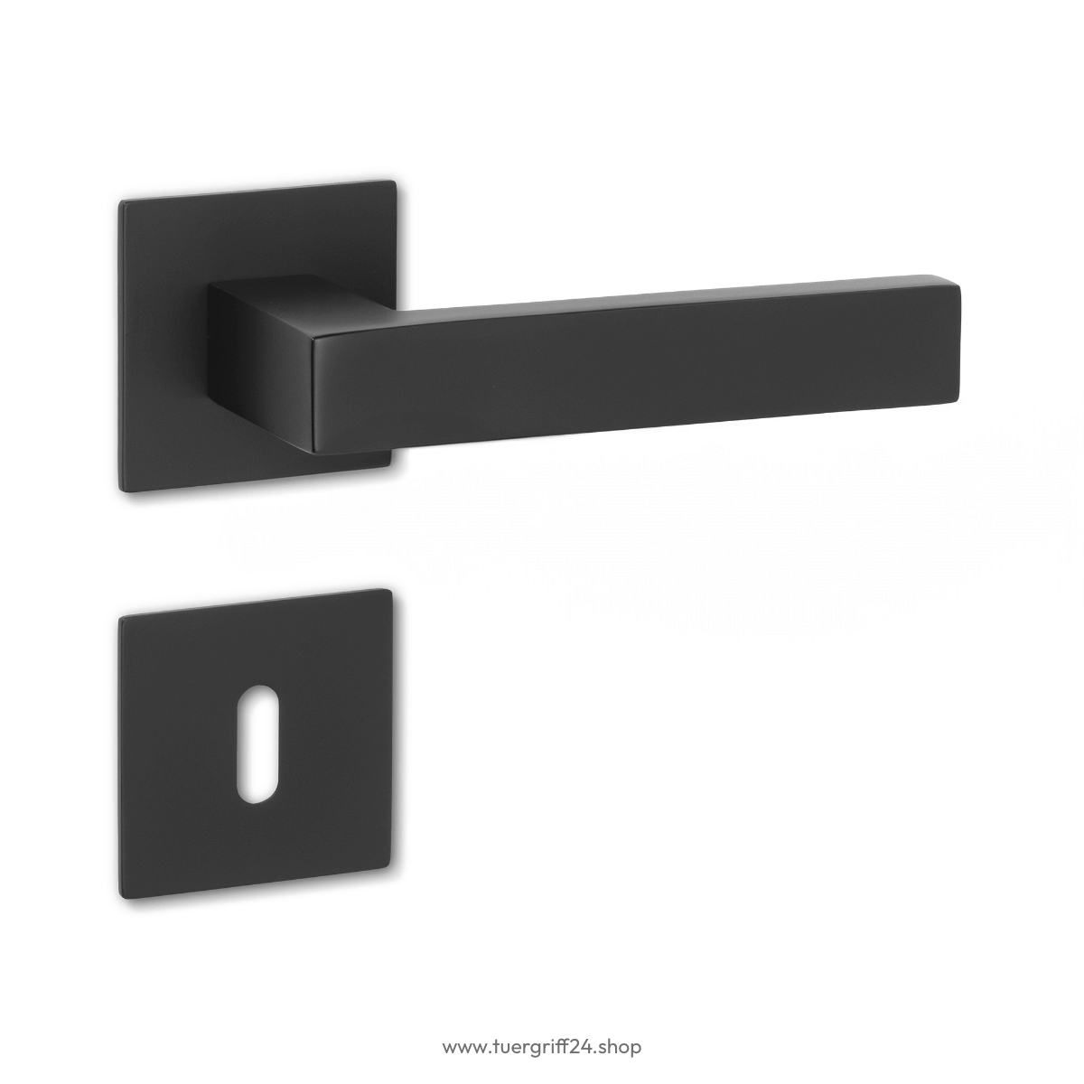 Türgriff Abano Flat Square Edelstahl von Griffwelt - Tuergriff24.shop