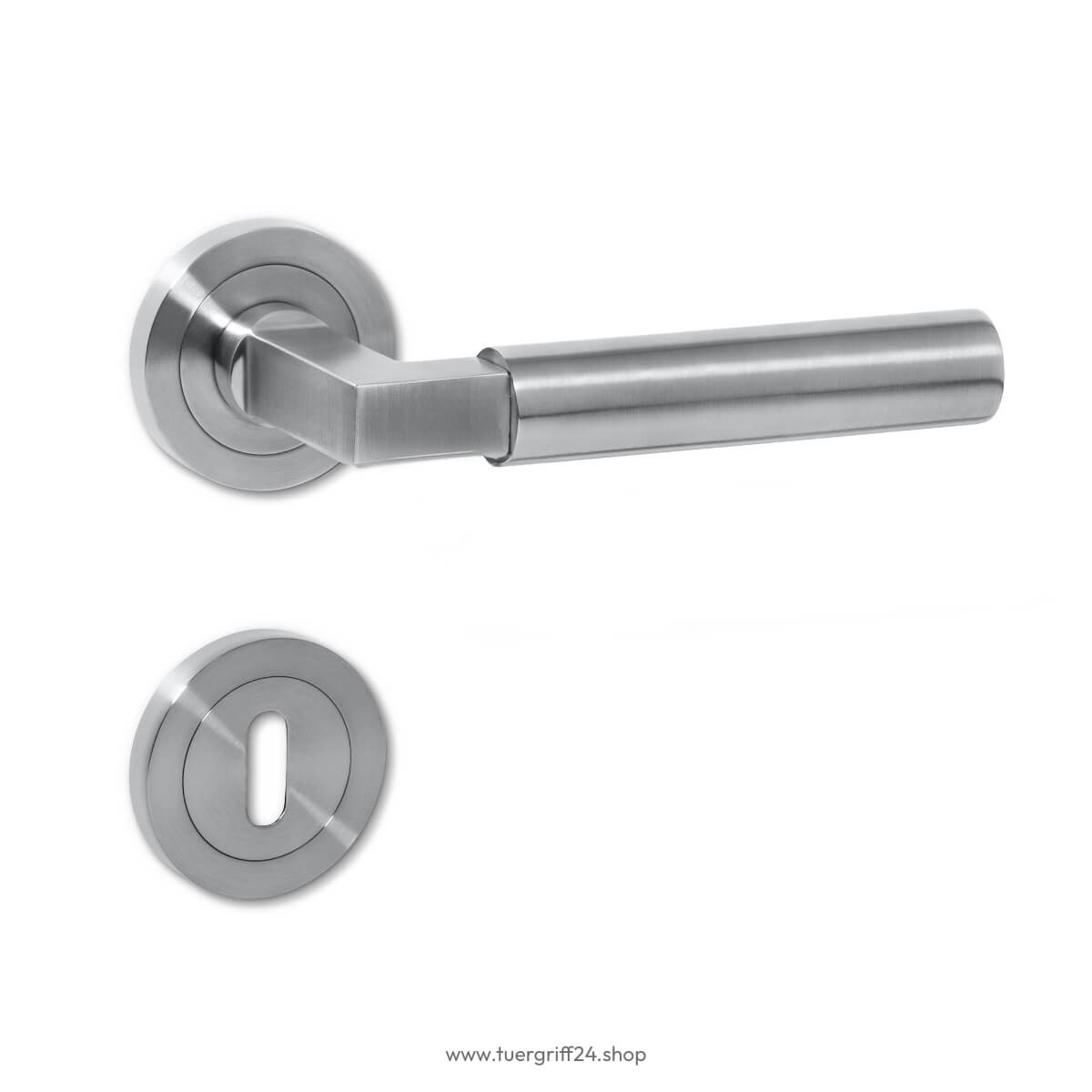 Türgriff Alessandria Edelstahl matt von Griffwelt - Tuergriff24.shop