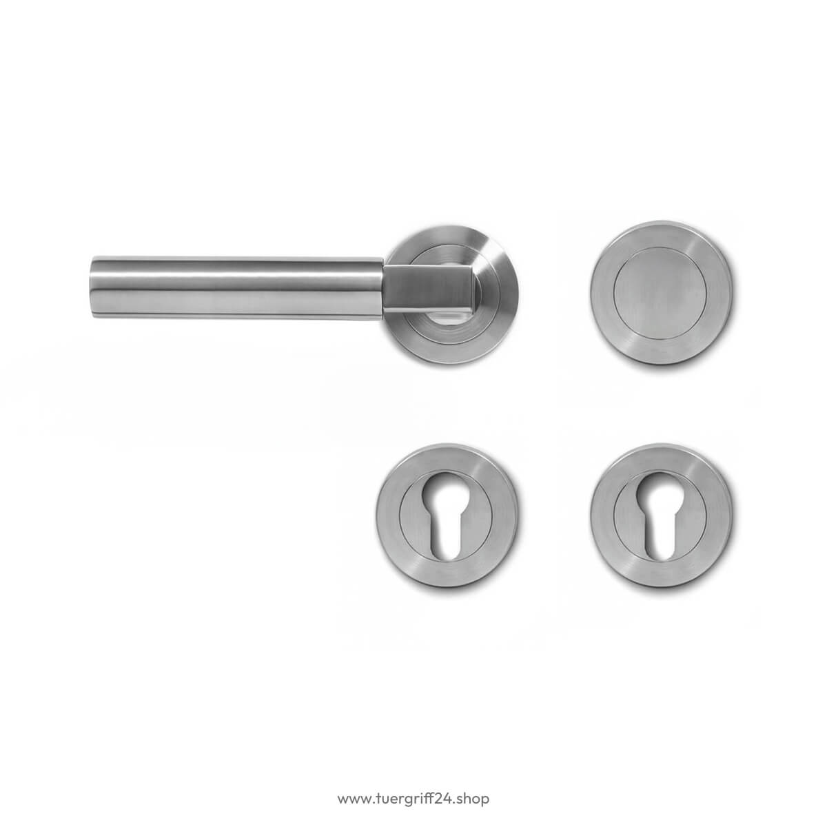 Türgriff Alessandria Edelstahl matt von Griffwelt - Tuergriff24.shop