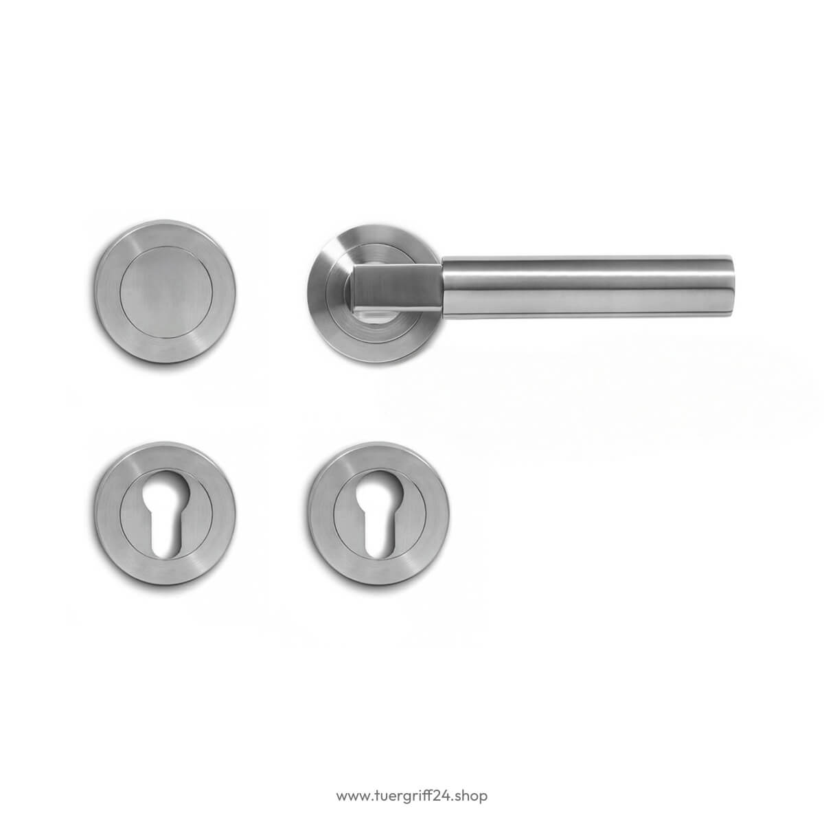 Türgriff Alessandria Edelstahl matt von Griffwelt - Tuergriff24.shop