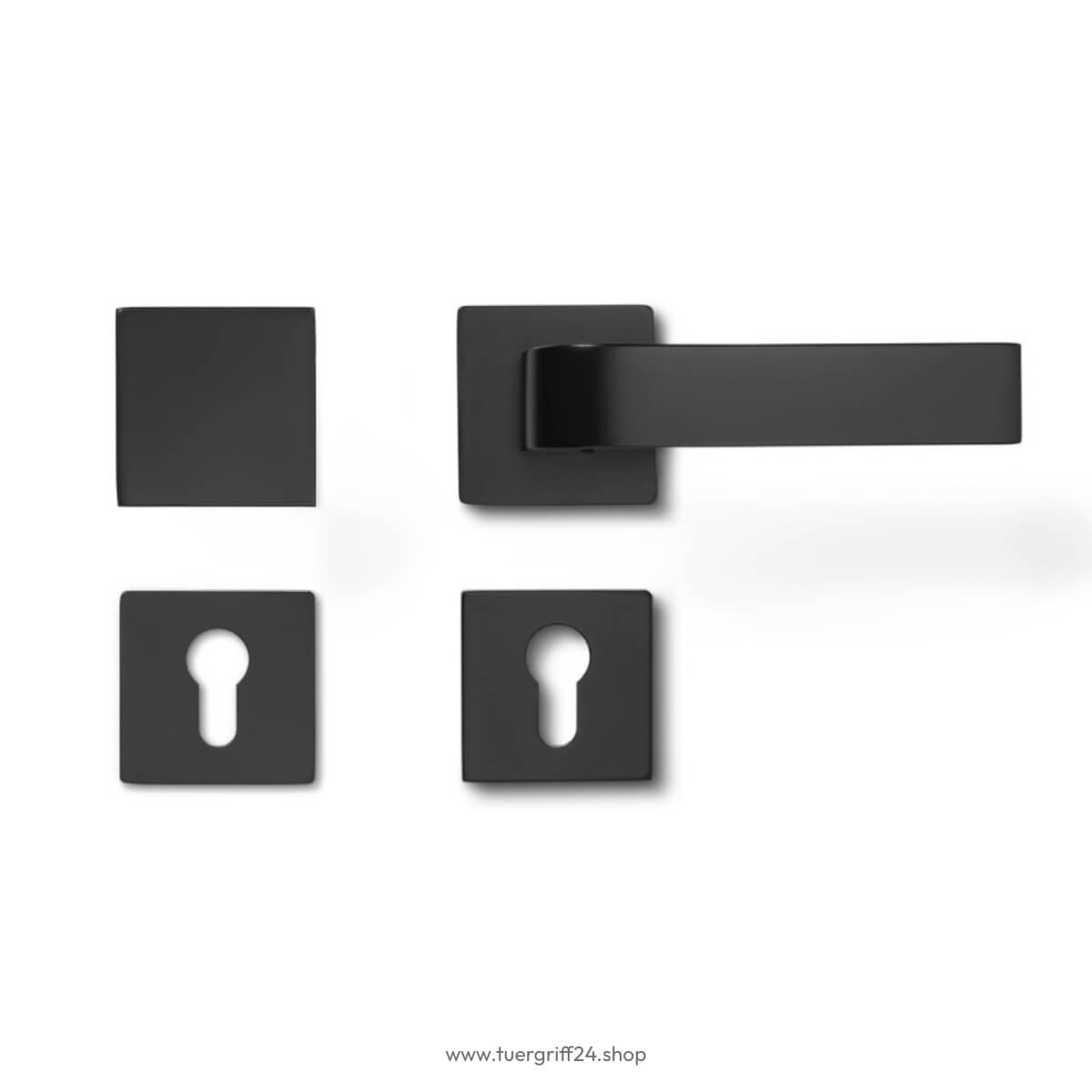 Türgriff Amalfi Flat Square Edelstahl von Griffwelt - Tuergriff24.shop