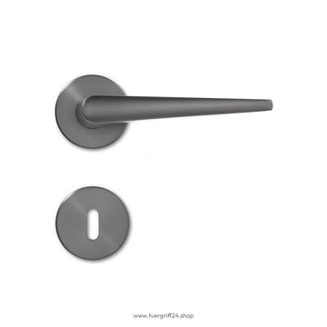 Türgriff Anzio Round Schwarz von Griffwelt - Tuergriff24.shop