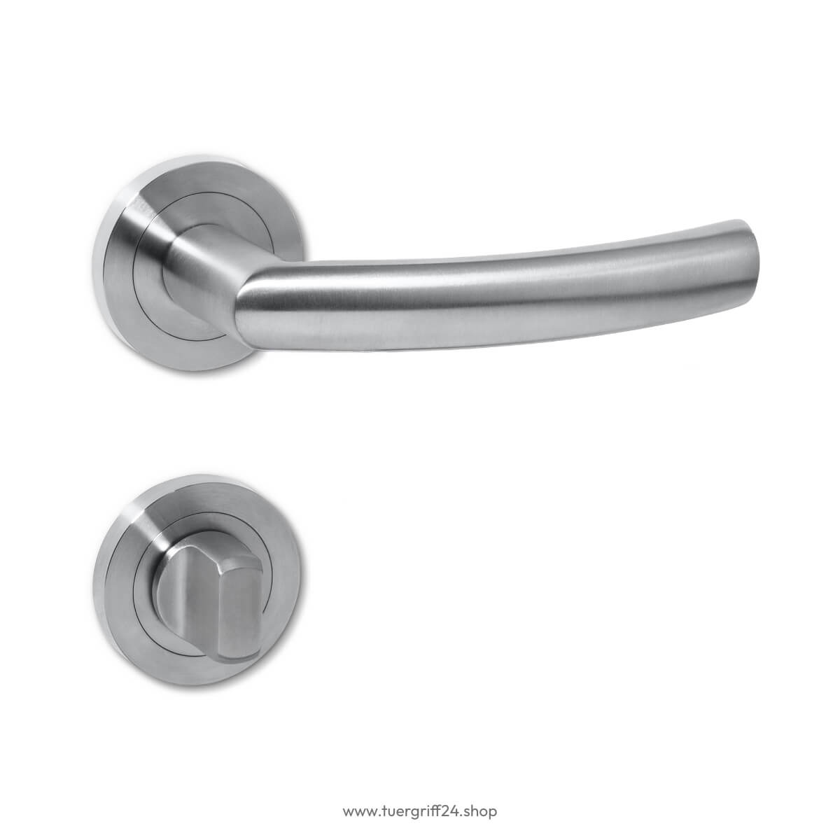 Türgriff Salerno Edelstahl matt von Griffwelt - Tuergriff24.shop