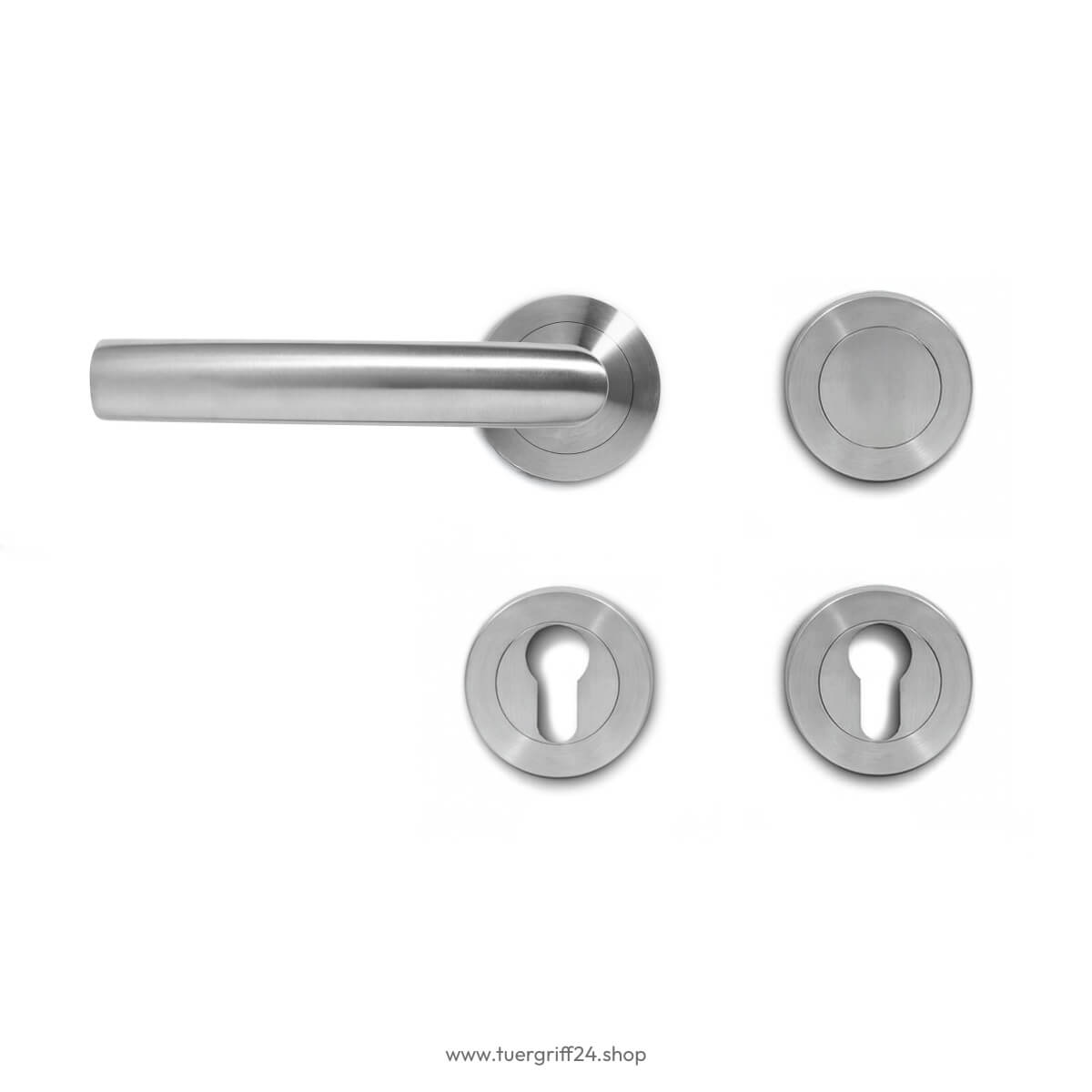 Türgriff Salerno Edelstahl matt von Griffwelt - Tuergriff24.shop